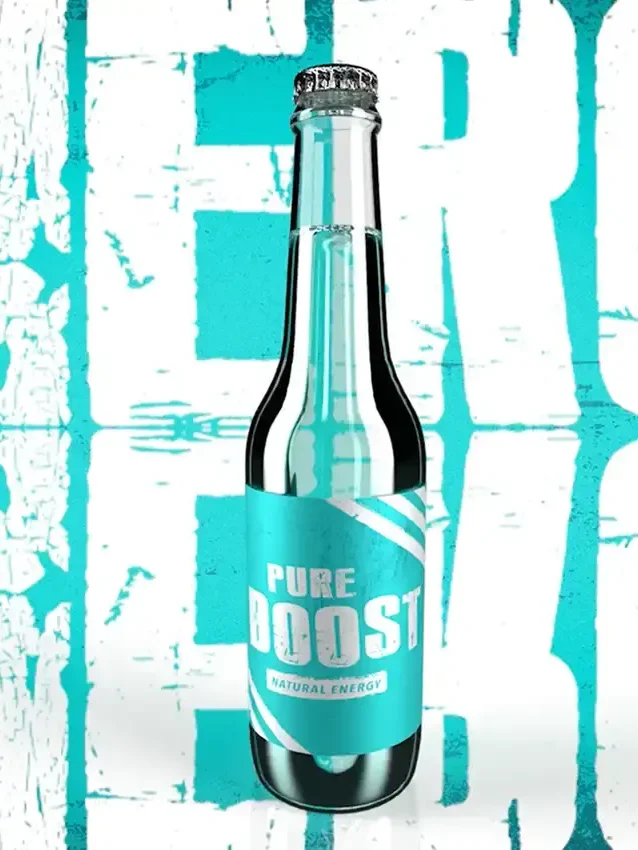 Cyan-Faberner Hintergrund  mit einer Fetten, modernen, Serifenlosen Schrift die Sich über das Gesammt Bild zieht davor eine Flache mit dem gleichfarbigen Etikett. Dieses Bild verlinkt zur Projektseite